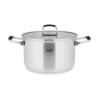 Teesa TSA0149 Sada hrncov z nehrdzavejúcej ocele COOK PRIME, 3 ks