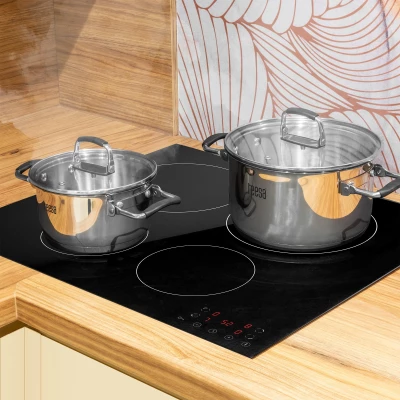 Teesa TSA0149 Sada hrncov z nehrdzavejúcej ocele COOK PRIME, 3 ks