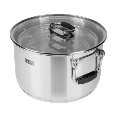 Teesa TSA0149 Sada hrncov z nehrdzavejúcej ocele COOK PRIME, 3 ks