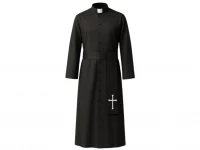 Ruhhy 26174 Karnevalový kostým kňaza XL/XXL, čierny