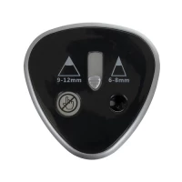 Maaleo 26046 Elektrické orezávátko na 2 ceruzky, čierne