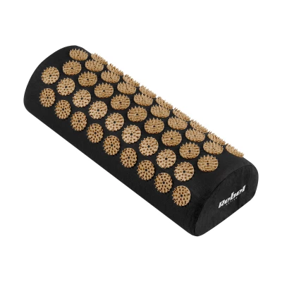 Rebel RBA-6010-GL Akupresurní masážní podložka + polštářek 110 x 42 cm, černozlatá