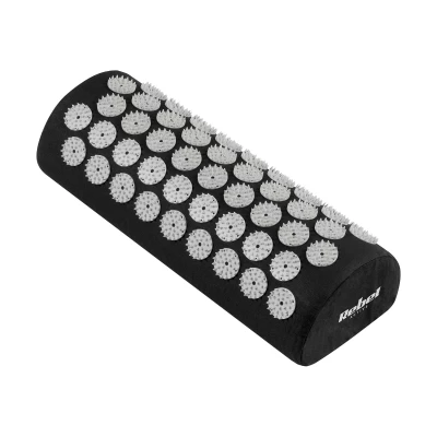 Rebel RBA-6010-BK Akupresurní masážní podložka + polštářek 110 x 42 cm, černošedá