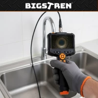 Bigstren 25520 Endoskopická inspekční kamera IP 67, 8 LED, 5 m