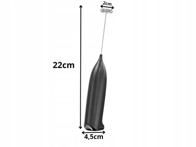 Verk 07410 Elektrický napěňovač mléka, černý