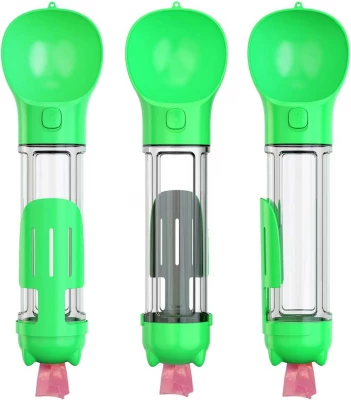 Verk 19500 Přenosný dávkovač vody a krmiva pro domácí mazlíčky, zelený