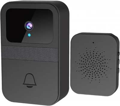 Verk 27622 Bezdrátový WiFi video zvonek s kamerou, černý