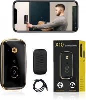 Verk 27623 Bezdrôtový WiFi videozvonček s kamerou, čierny