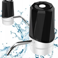 Verk 27625 Elektrická pumpa na fľašu na vodu, čierna a biela