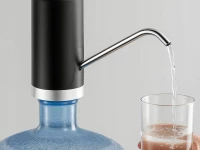 Verk 27627 Elektrická pumpa na fľašu na vodu, čierna