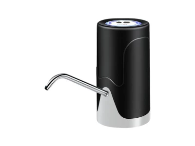 Verk 27627 Elektrická pumpa na fľašu na vodu, čierna