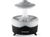 Verk 24531 Multifunkční zvlhčovač vzduchu houba RGB, 24 W, 350 ml, černý