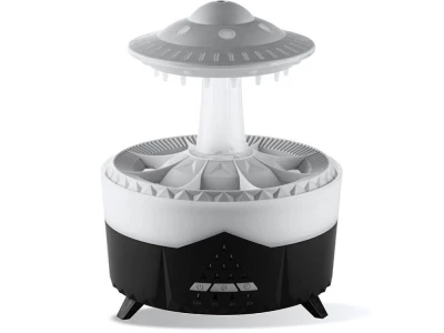 Verk 24531 Multifunkční zvlhčovač vzduchu houba RGB, 24 W, 350 ml, černý