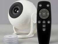 Verk 18313 Projektor noční oblohy, polární záře a galaxie 4K, bílý
