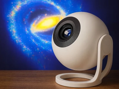 Verk 18313 Projektor noční oblohy, polární záře a galaxie 4K, bílý
