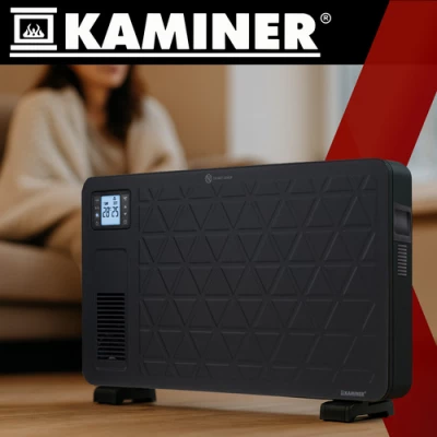 Kaminer 26403 Horkovzdušný konvektor s WiFi, 2300W, černý