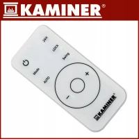 Kaminer 26389 Nástěnný teplovzdušný ventilátor Airo s Wifi, 2000 W, bílá  