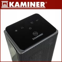 Kaminer 26376 Elektrický ohrievač Lumni 2.0, diaľkové ovládanie, 2000 W, čierny