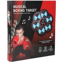 KIK KX3007 Elektronický boxovací nástěnný terč s rukavicemi, Bluetooth, černý