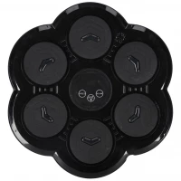 KIK KX3007 Elektronický boxovací nástěnný terč s rukavicemi, Bluetooth, černý