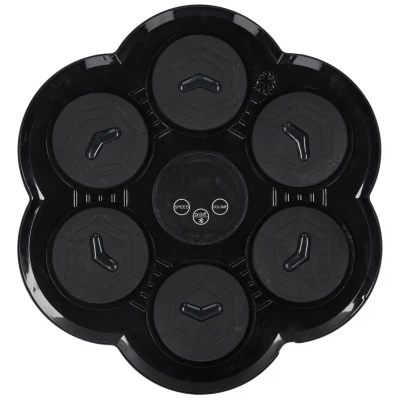 KIK KX3007 Elektronický boxovací nástěnný terč s rukavicemi, Bluetooth, černý