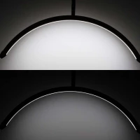 KIK KX2976 Kozmetická LED lampa na predlžovanie rias, 40 W, čierna