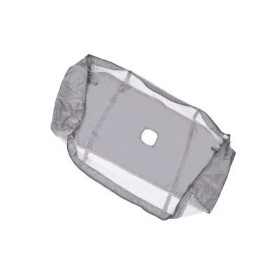 KIK KX2982 Dětská cestovní postýlka s přebalovacím pultem, šedá