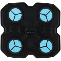KIK KX3006 Elektronický boxovací nástěnný terč s rukavicemi, Bluetooth, černý