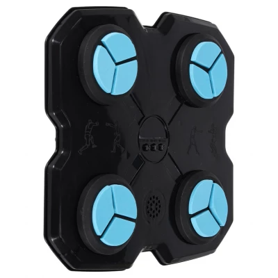 KIK KX3006 Elektronický boxovací nástěnný terč s rukavicemi, Bluetooth, černý