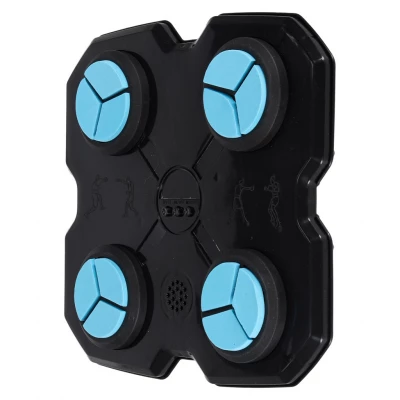 KIK KX3006 Elektronický boxovací nástěnný terč s rukavicemi, Bluetooth, černý
