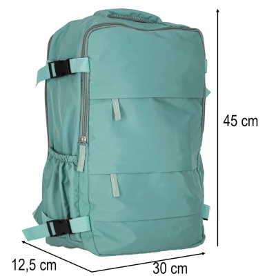 KIK KX2993 Cestovní batoh 45 x 30 cm, zelený