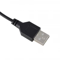 KIK KX2987 Multifunkční kosmetická lampa s lupou 12W, USB, černá