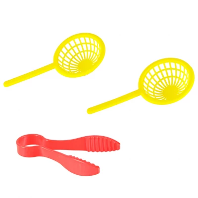 KIK KX3283 Kreativní sada na výrobu 3D zvířátek, sada 62 ks, růžová