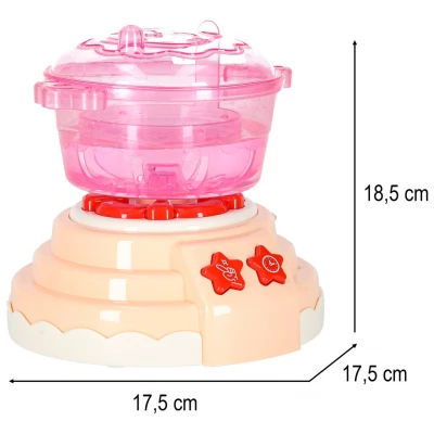 KIK KX3283 Kreativní sada na výrobu 3D zvířátek, sada 62 ks, růžová