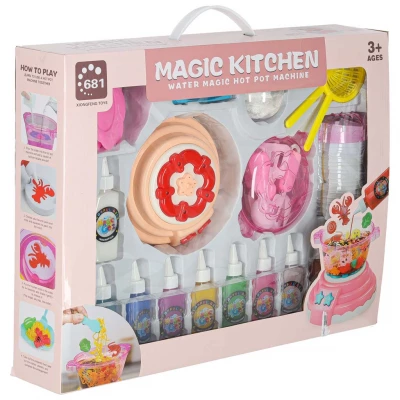 KIK KX3283 Kreativní sada na výrobu 3D zvířátek, sada 62 ks, růžová