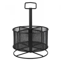 Maaleo 26290 Drátěný stolní organizér otočný, černý