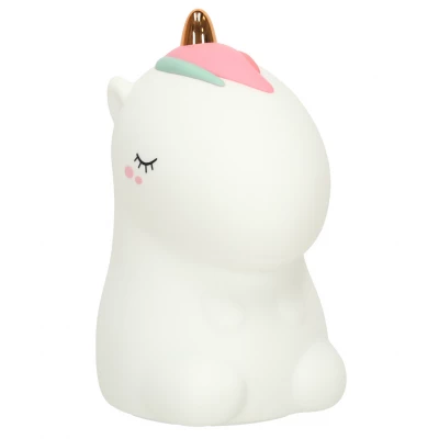 KIK KX3689 Noční RGB lampička dotyková jednorožec 1200mAh, USB 