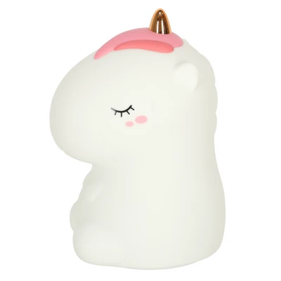 KIK KX3689 Noční RGB lampička dotyková jednorožec 1200mAh, USB 