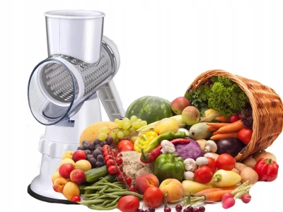 Verk 07219 Multifunkčné strúhadlo na ovocie a zeleninu, zelené