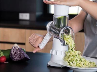 Verk 07219 Multifunkčné strúhadlo na ovocie a zeleninu, zelené