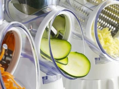 Verk 07219 Multifunkčné strúhadlo na ovocie a zeleninu, zelené