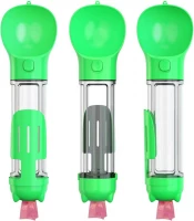 Verk 19500 Přenosný dávkovač vody a krmiva pro domácí mazlíčky, růžový