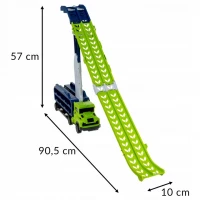 ISO 26527 Nákladní TIR s garáží a skluzavkou + 6 autíček
