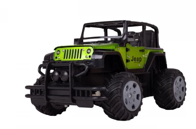 MalPlay JEEP RC off-road 1:20 na diaľkové ovládanie, čierno-zelený