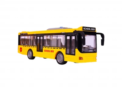 MalPlay Školský autobus so svetlami a zvukmi 1:16, žltý