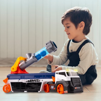 MalPlay Autopřepravník s odpalovačem míčků, 2xAAA