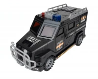 MalPlay Dětská auto kasička na ukládání peněz pomocí hesla a otisku prstu