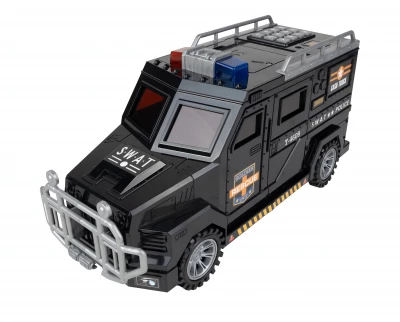 MalPlay Dětská auto kasička na ukládání peněz pomocí hesla a otisku prstu