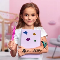 MalPlay Súprava na dočasné tetovanie s trblietkami - Beauty Bomb