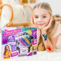 MalPlay Súprava na dočasné tetovanie s trblietkami - Beauty Bomb
